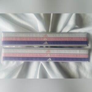 Adidas Elastic Headbands 3 Pcs. - 2 Pack